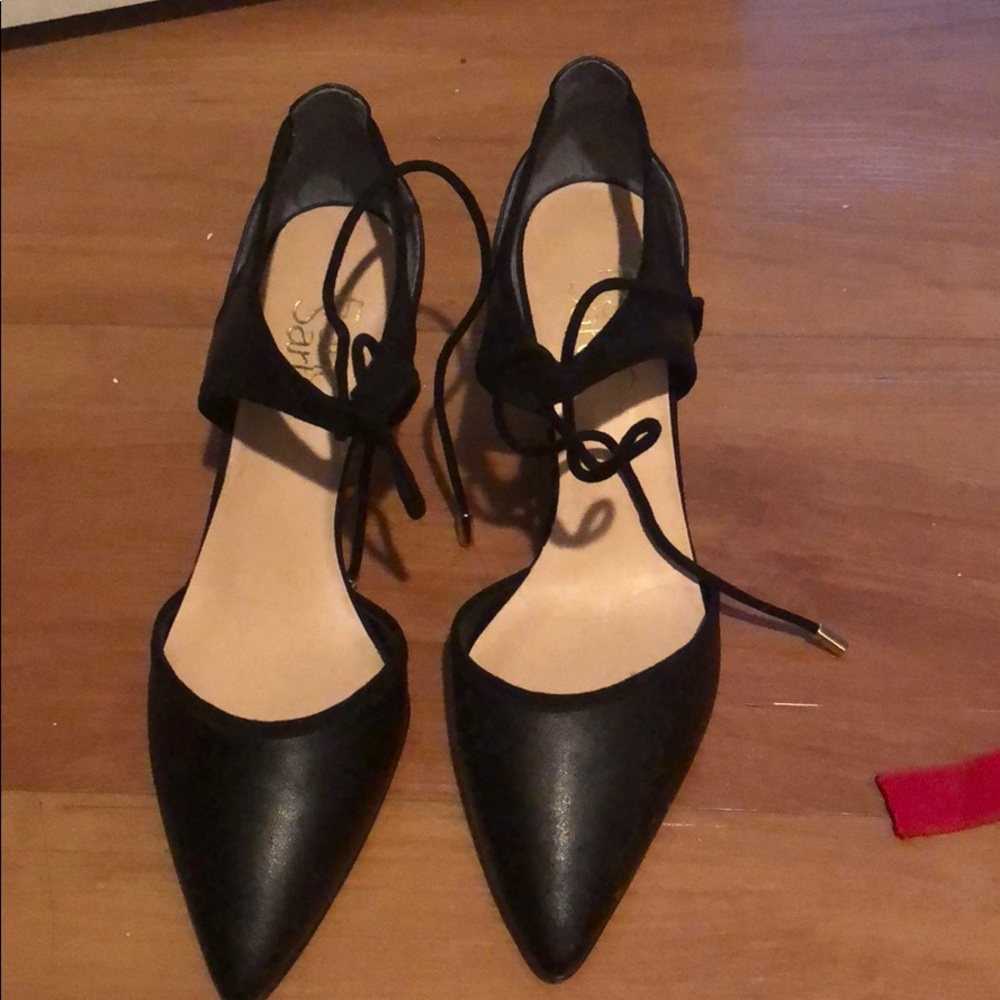 2 inch black heels